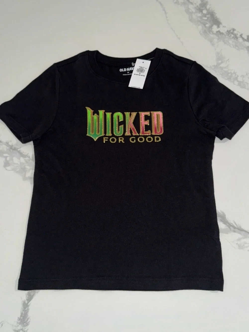 Girls’ Wicked Pretty Shimmer T-Shirt Tee Size 5 NEW